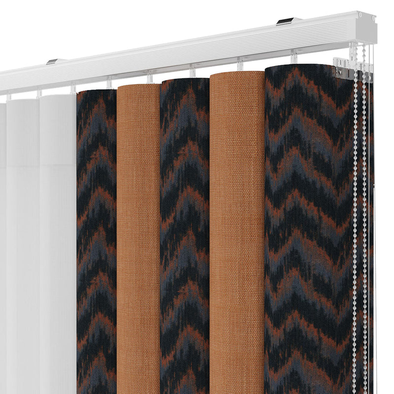 Baskılı Dikey Tül Perde