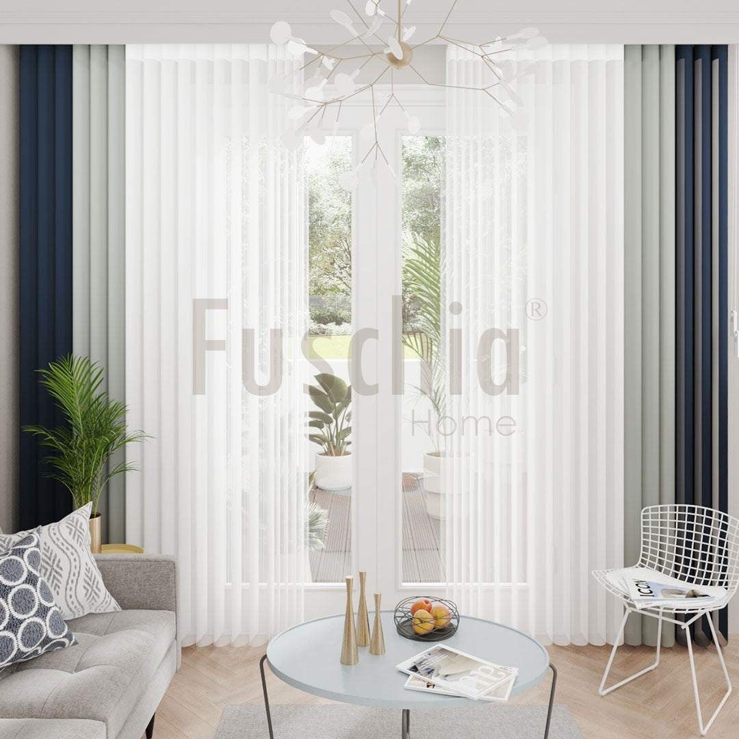 Calozzo - Dar Dikey Tül Perde