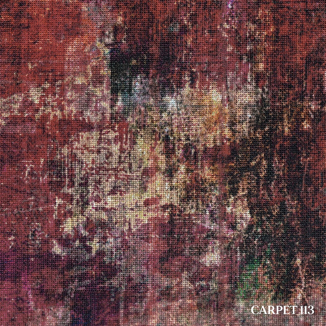 Carpet - Baskılı Dikey Tül Perde